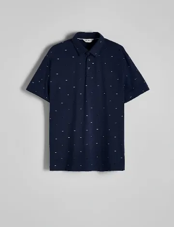 Tricou Reserved, bleumarin