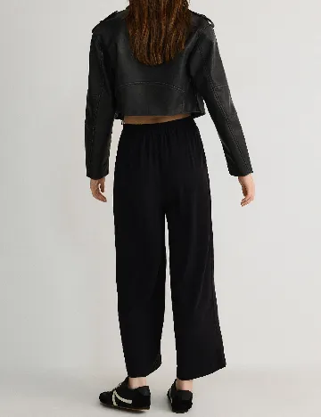 Pantaloni Reserved, negru