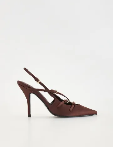 Pantofi Reserved, maro