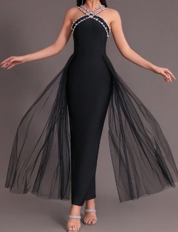 Rochie lunga SHEIN, negru