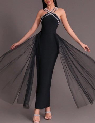Rochie lunga SHEIN, negru