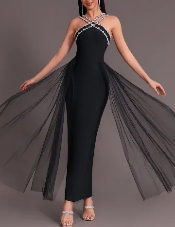 Rochie lunga SHEIN, negru