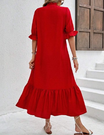 Rochie medie SHEIN, rosu