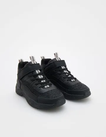 Adidasi Reserved, negru