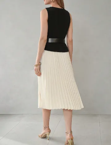 Rochie medie SHEIN, crem