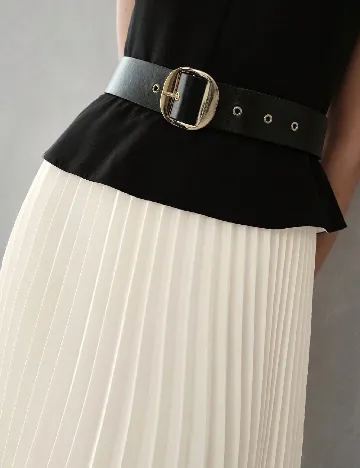 Rochie medie SHEIN, crem
