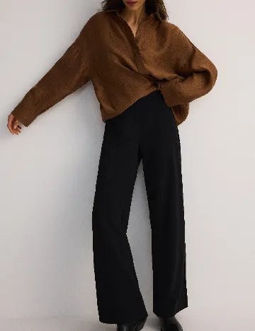 Pantaloni Reserved, negru