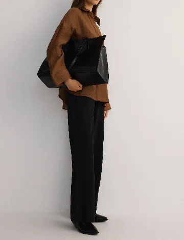 Pantaloni Reserved, negru