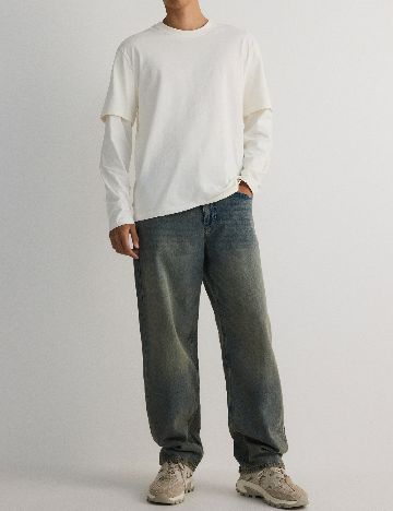 Bluza Reserved, ecru