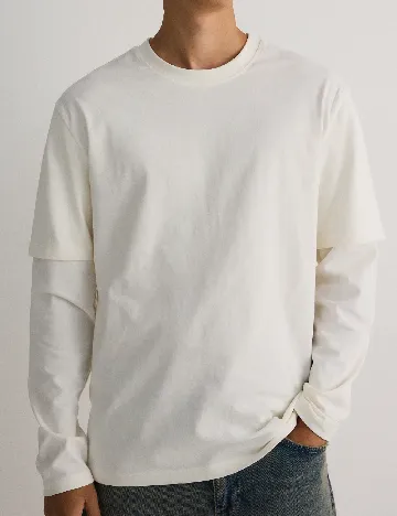 Bluza Reserved, ecru