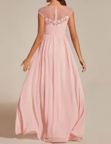 Rochie lunga Ever-Pretty, roz