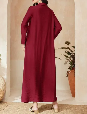 Rochie lunga SHEIN, rosu