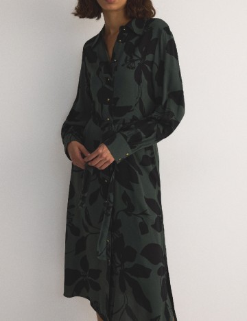 Rochie medie Reserved, verde