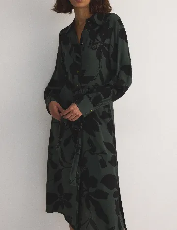 Rochie medie Reserved, verde