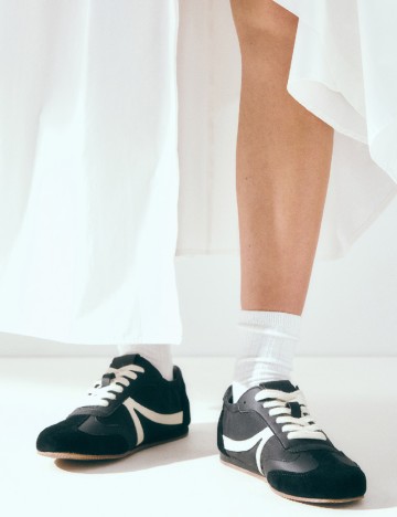 Adidasi Reserved, negru