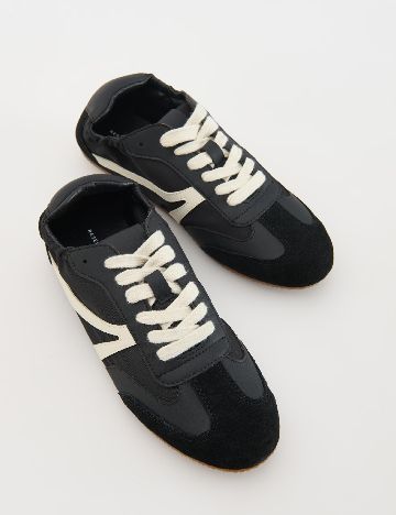 Adidasi Reserved, negru