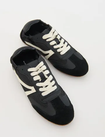Adidasi Reserved, negru