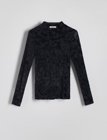 Bluza Reserved, negru