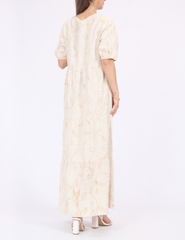Rochie lunga Vero Moda, bej