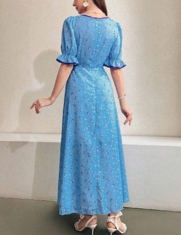 Rochie lunga SHEIN, albastru