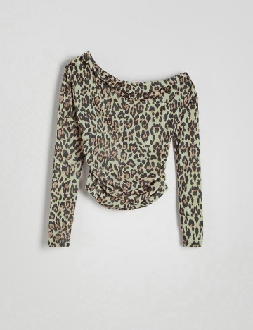 Bluza Reserved, animal print