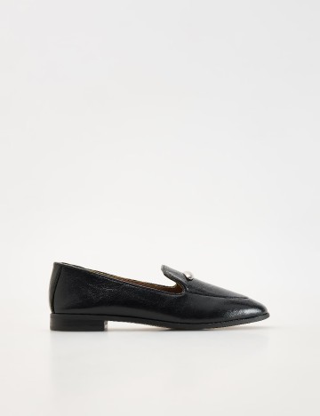 Mocasini Reserved, negru