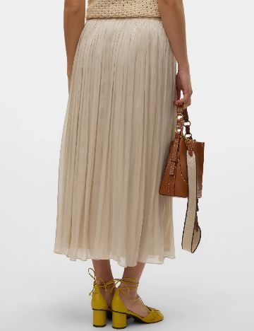 Fusta Vero Moda, bej