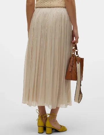 Fusta Vero Moda, bej