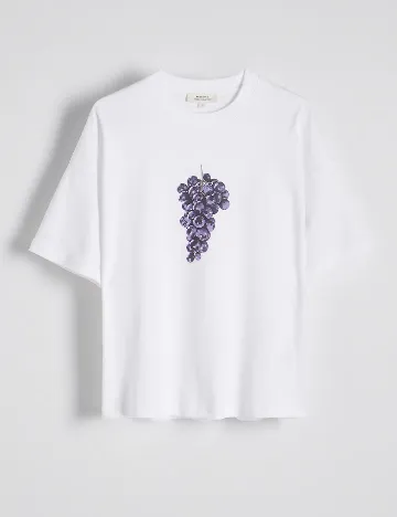 Tricou Reserved, alb