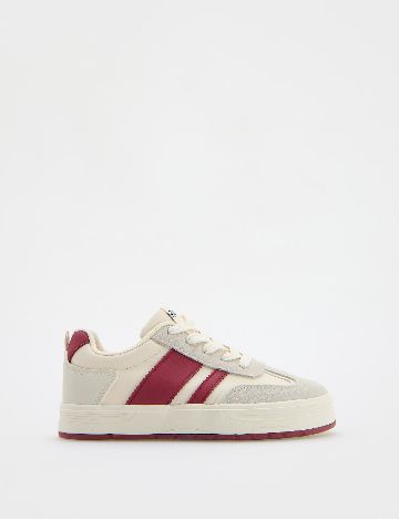 Adidasi Reserved, crem