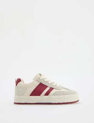 Adidasi Reserved, crem