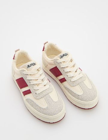 Adidasi Reserved, crem