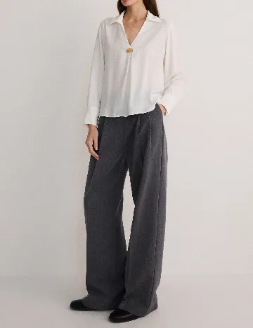 Bluza Reserved, alb
