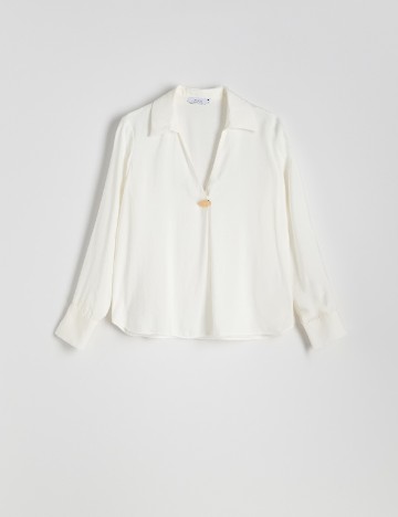 Bluza Reserved, alb