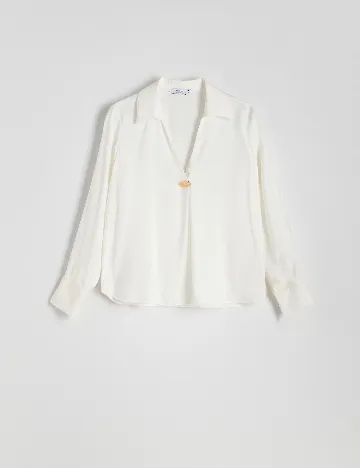Bluza Reserved, alb