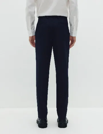 Pantaloni Reserved, bleumarin