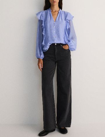 Bluza Reserved, albastru