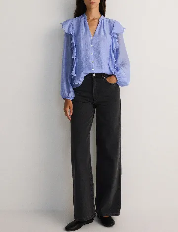 Bluza Reserved, albastru