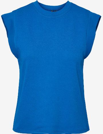 Tricou Pieces, albastru