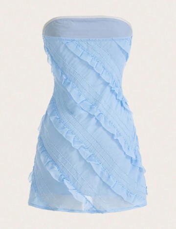 Rochie scurta SHEIN, albastru