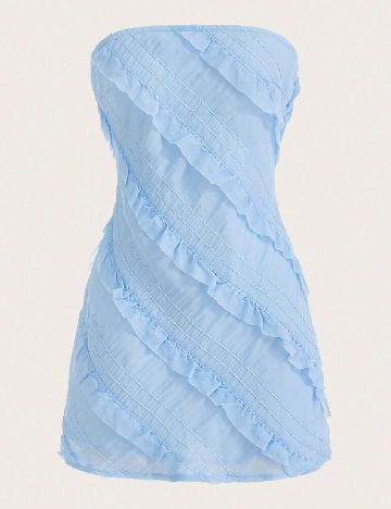 Rochie scurta SHEIN, albastru