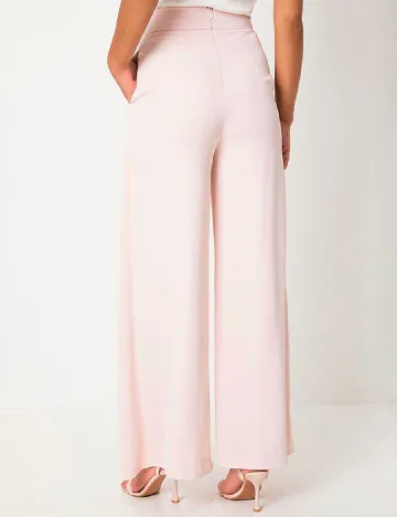 Pantaloni Coast, roz pal