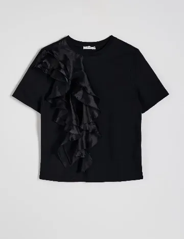 Tricou Reserved, negru