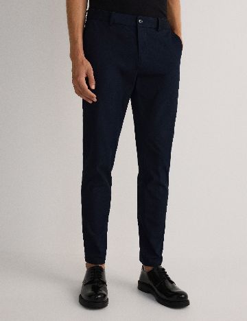 Pantaloni Reserved, bleumarin inchis