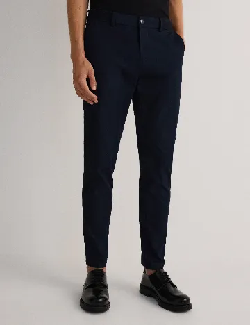 Pantaloni Reserved, bleumarin inchis