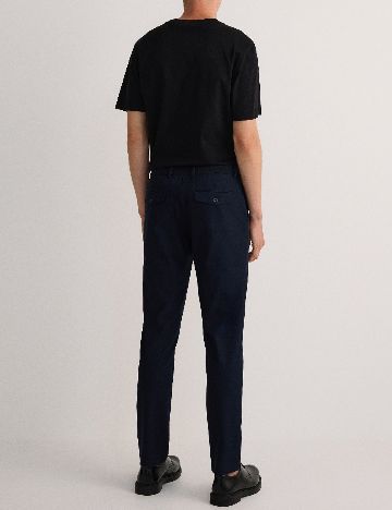 Pantaloni Reserved, bleumarin inchis