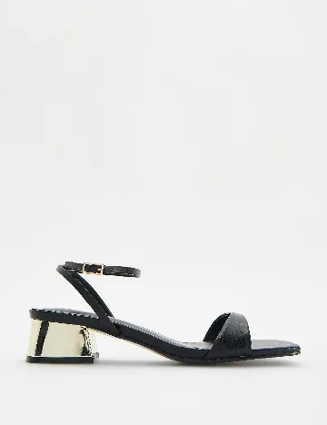 Sandale Reserved, negru