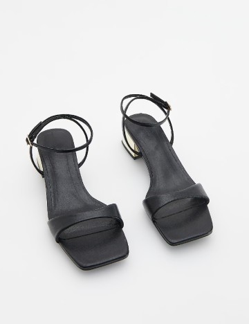 Sandale Reserved, negru