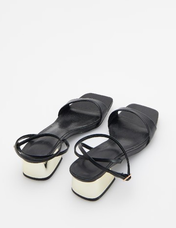 Sandale Reserved, negru