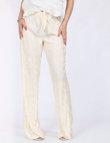 Pantaloni Vero Moda, crem